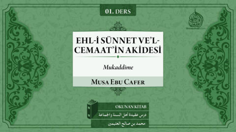 01. Ders: Mukkaddime