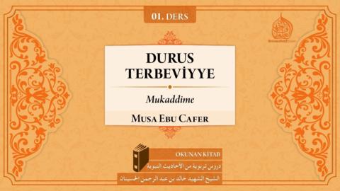 01. Ders: Mukaddime